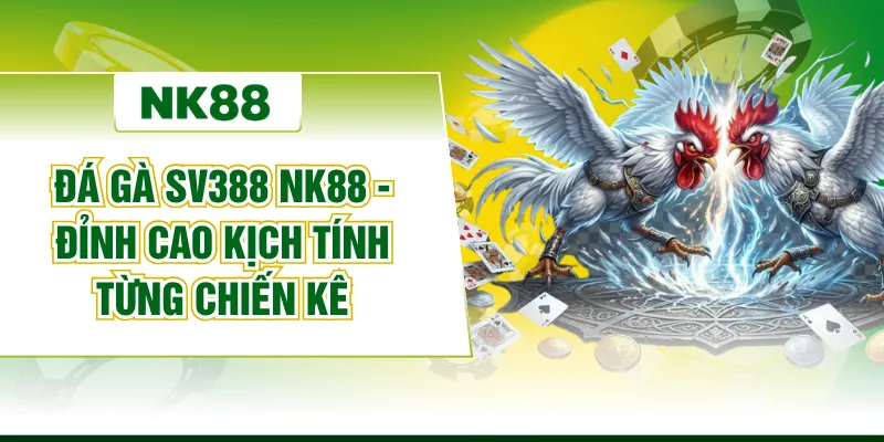 Đá Gà SV388 NK88 - Đỉnh Cao Kịch Tính Từng Chiến Kê