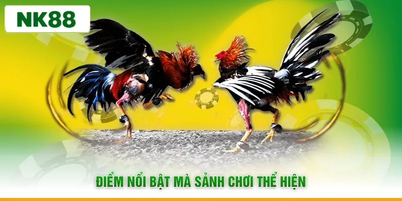 Điểm nổi bật mà sảnh chơi thể hiện